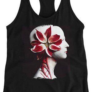 Human Anatomy Racerback Tank - Blossom Tank - Blood Workout Tank